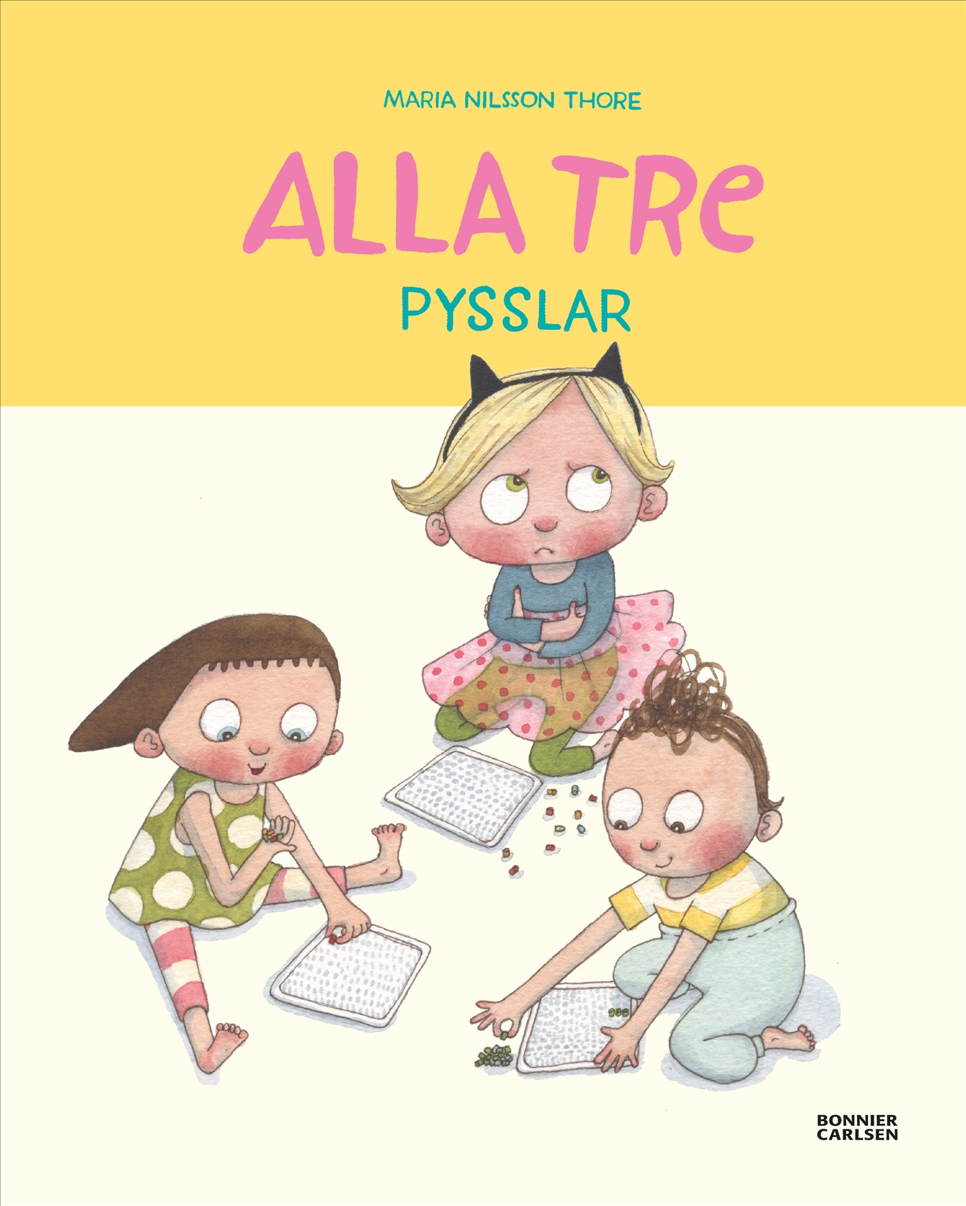 Omslag: Alla tre pysslar