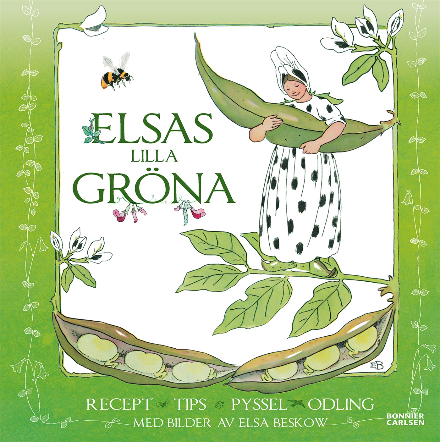 Omslag: Elsas lilla gröna : med bilder av Elsa Beskow