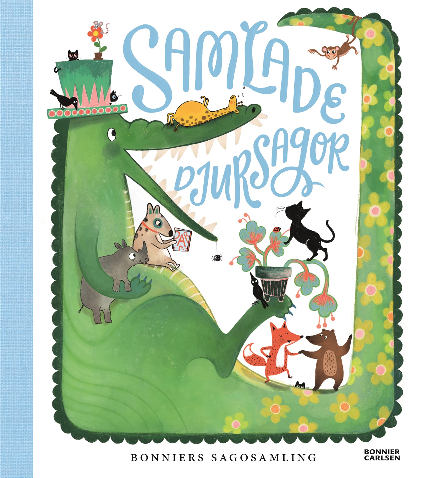 Omslag: Bonniers sagosamling. Samlade djursagor