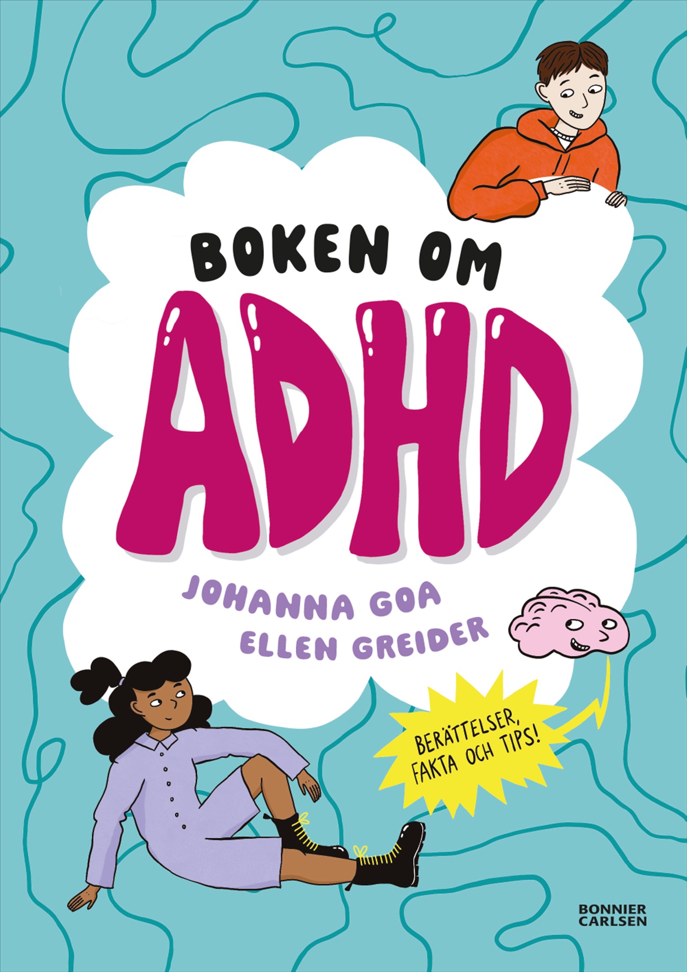 Omslag: Boken om ADHD