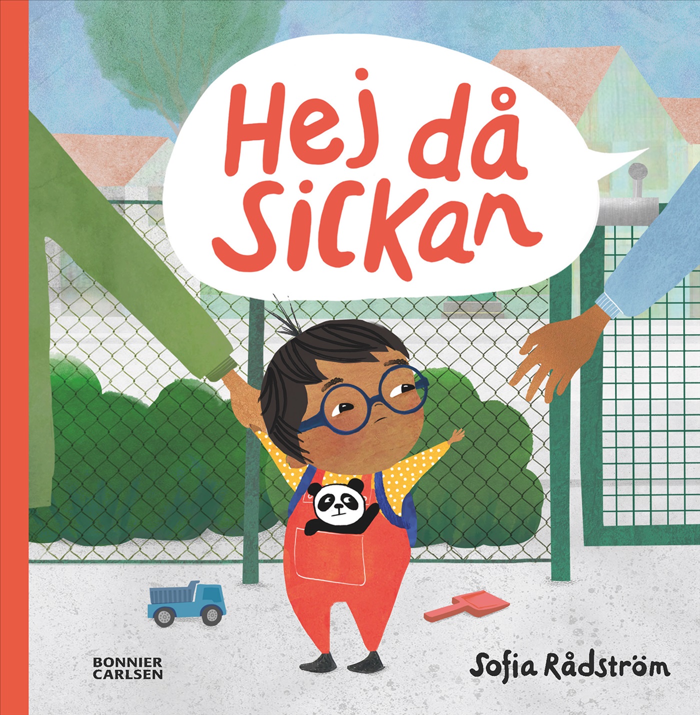 Omslag: Hej då, Sickan