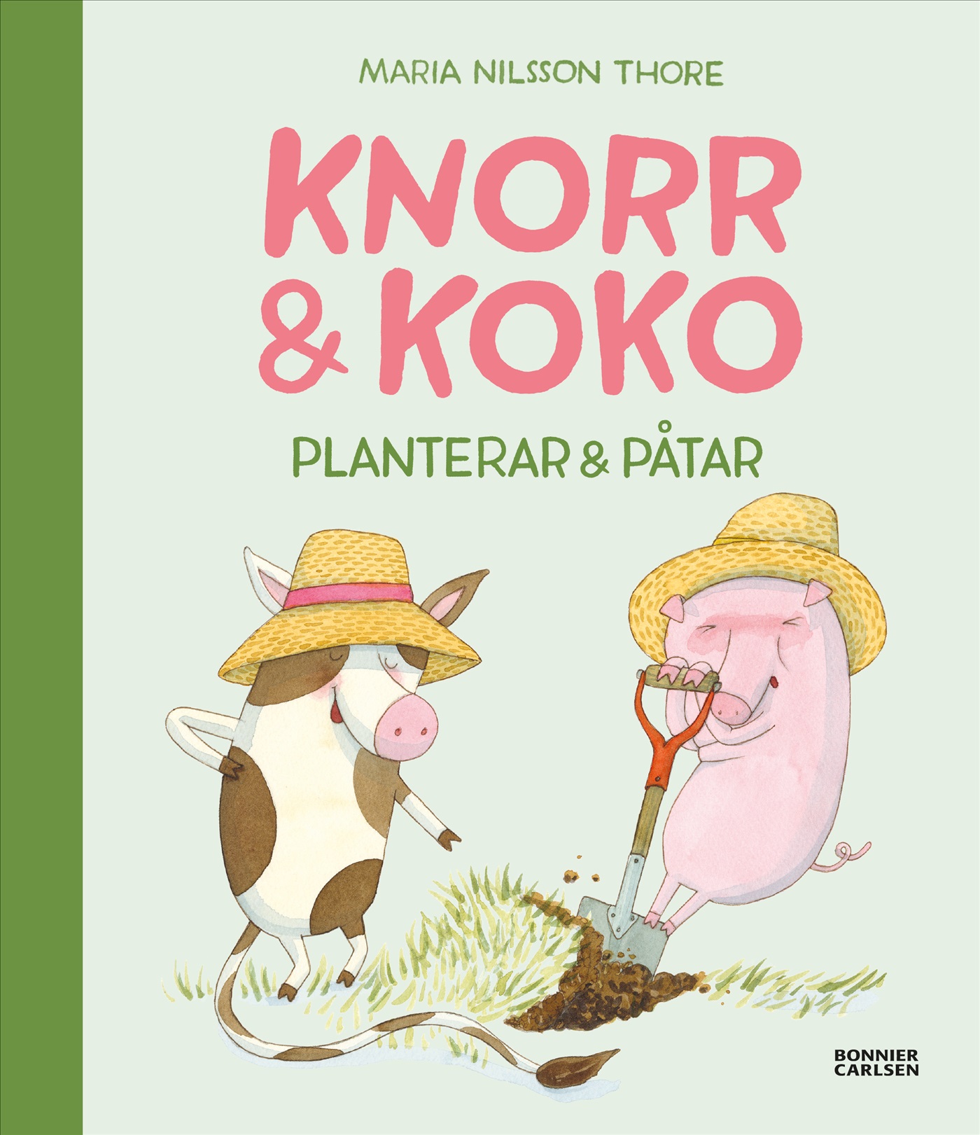 Omslag: Knorr och Koko planterar och påtar