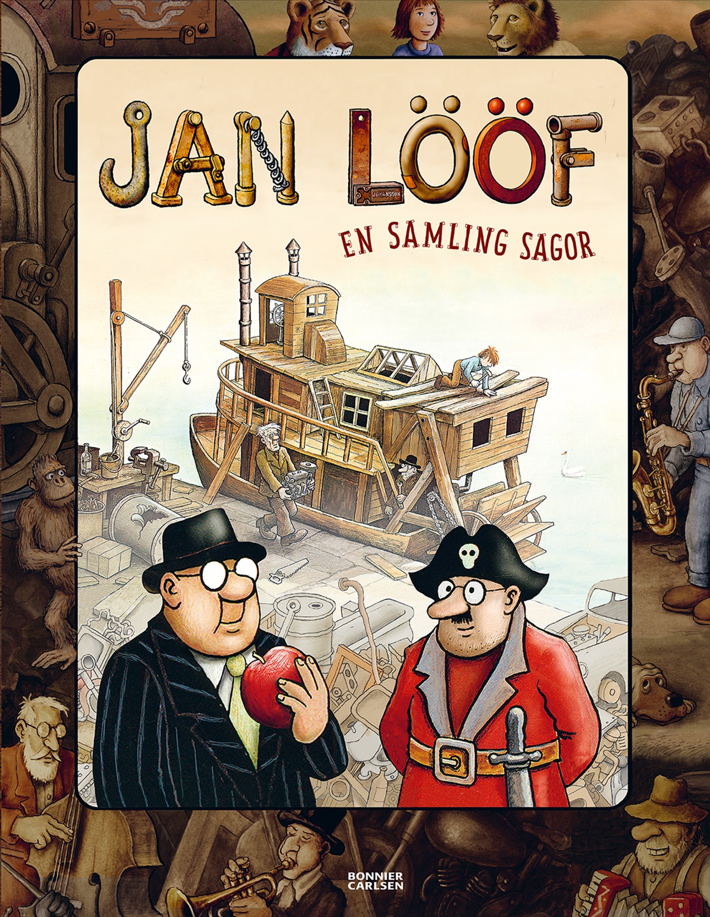 Omslag: Jan Lööf - en samling sagor