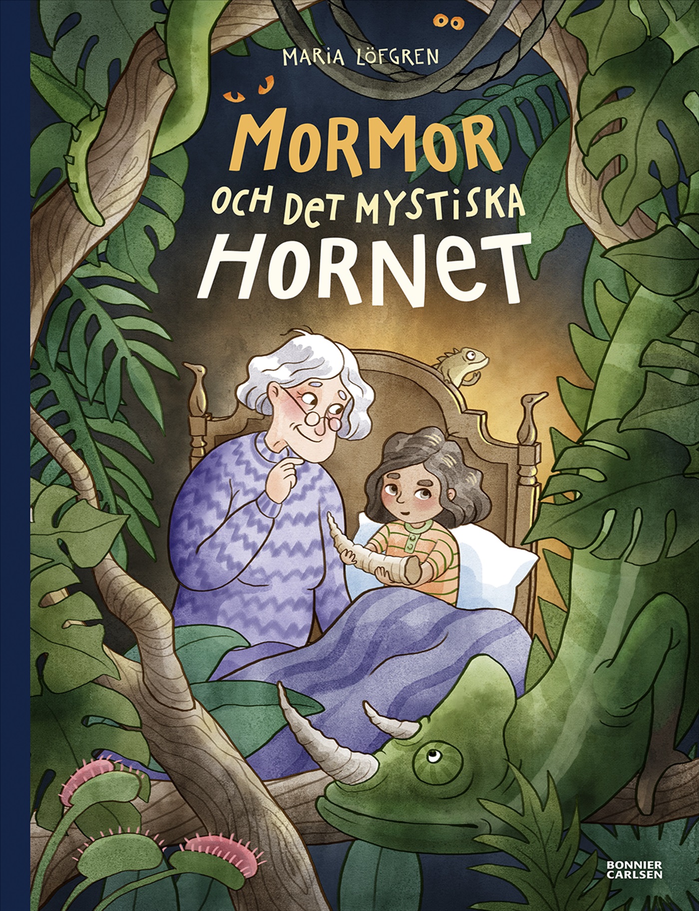 Omslag: Mormor och det mystiska hornet