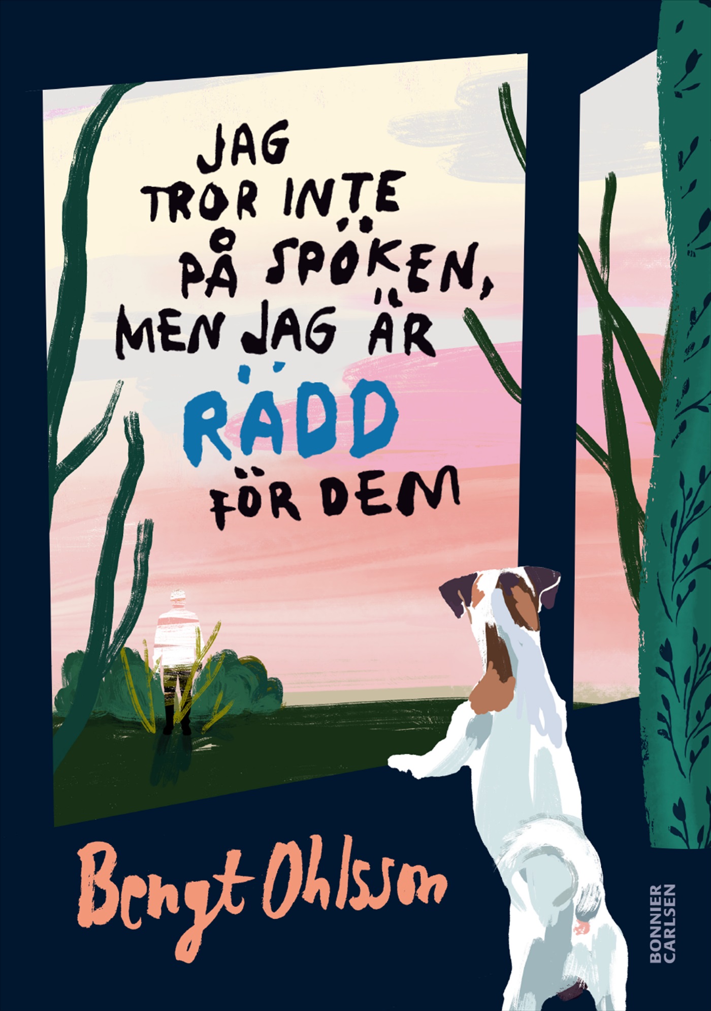 Omslag: Jag tror inte på spöken, men jag är rädd för dem