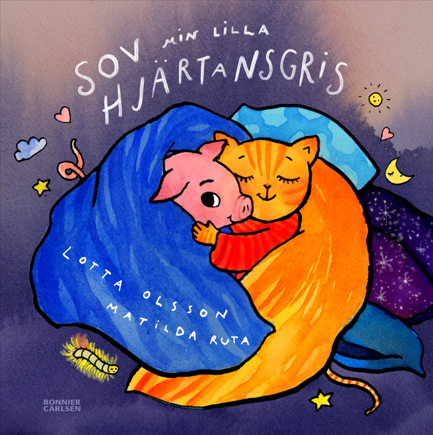 Omslag: Sov min lilla hjärtansgris