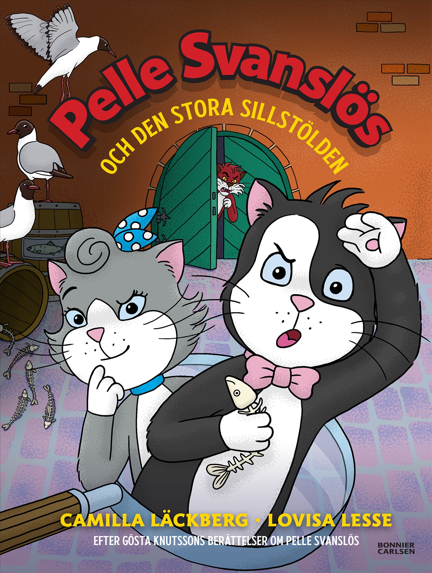 Omslag: Pelle Svanslös och den stora sillstölden