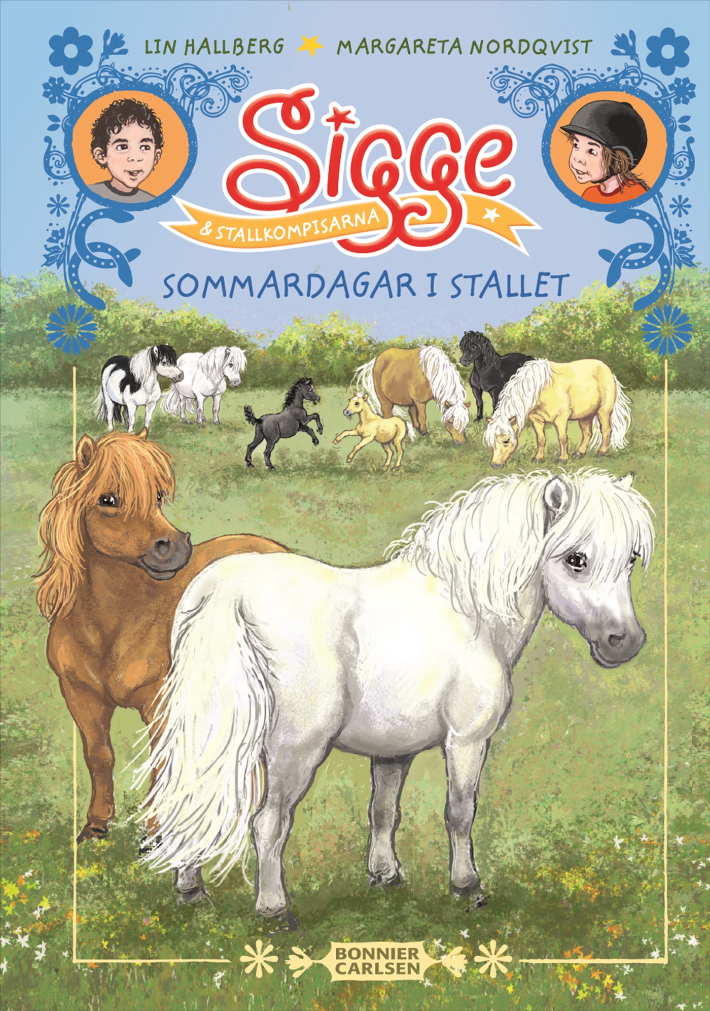 Omslag: Sommardagar i stallet