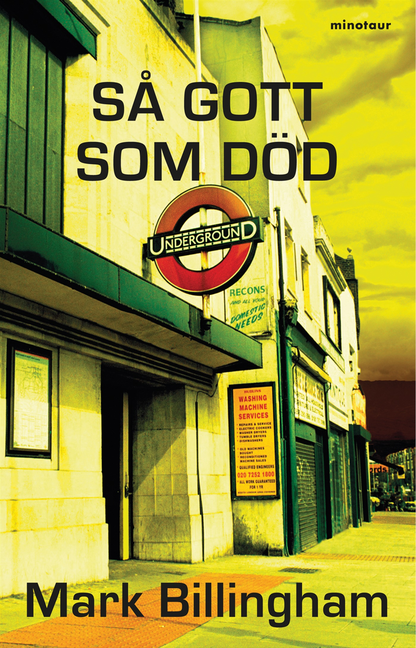 Omslag: Så gott som död