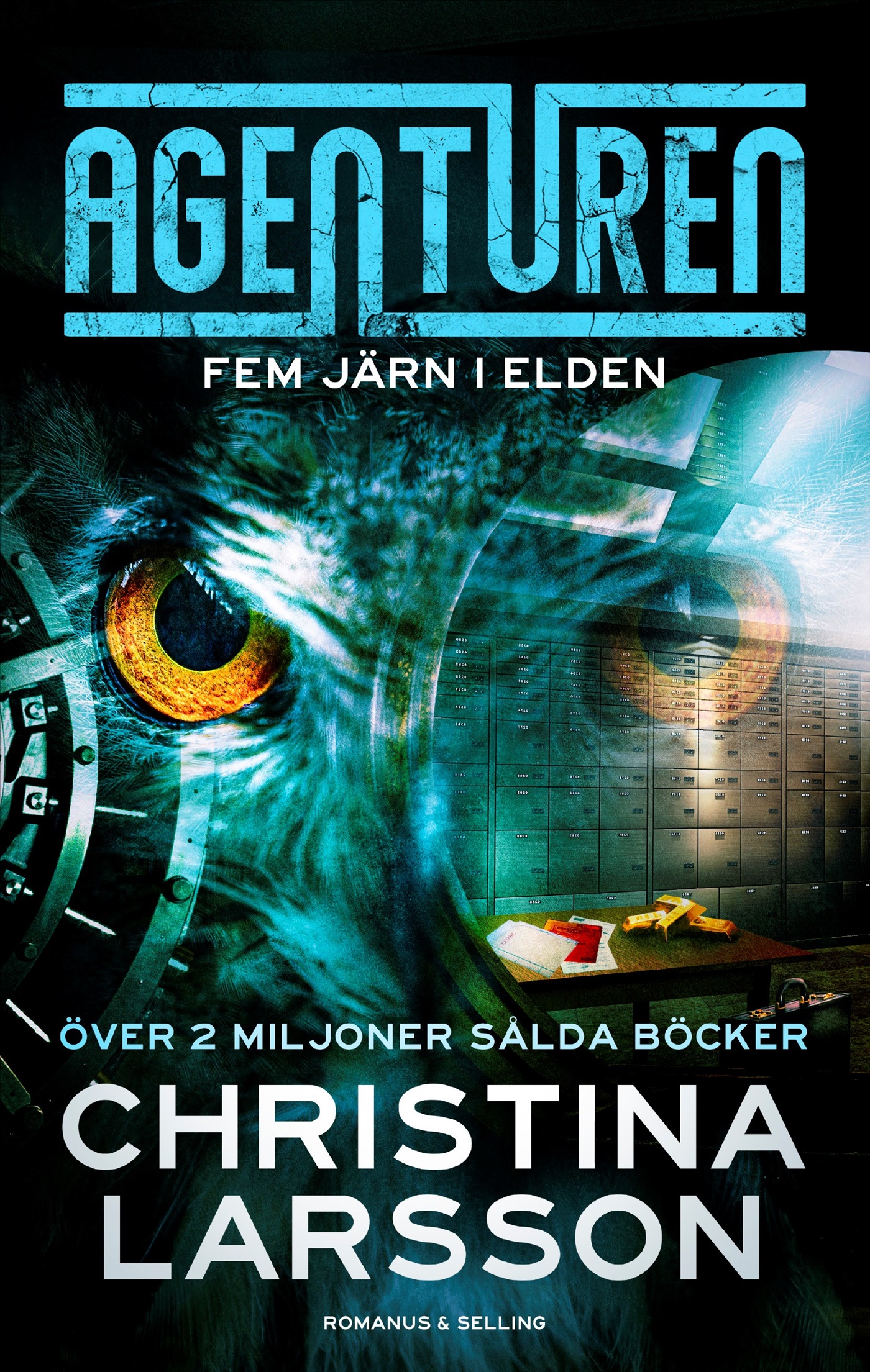 Omslag: Fem järn i elden