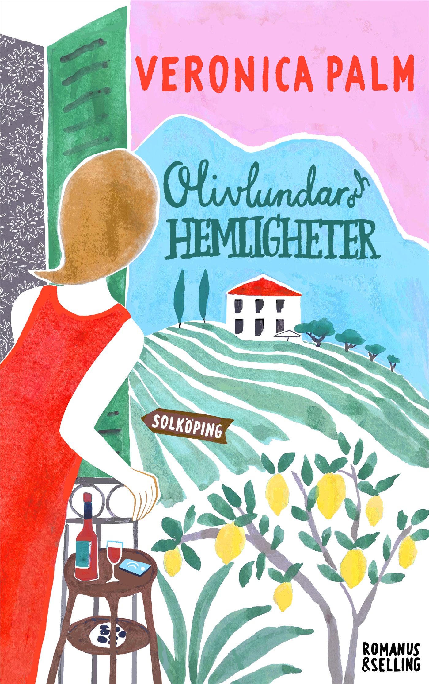 Omslag: Olivlundar och hemligheter