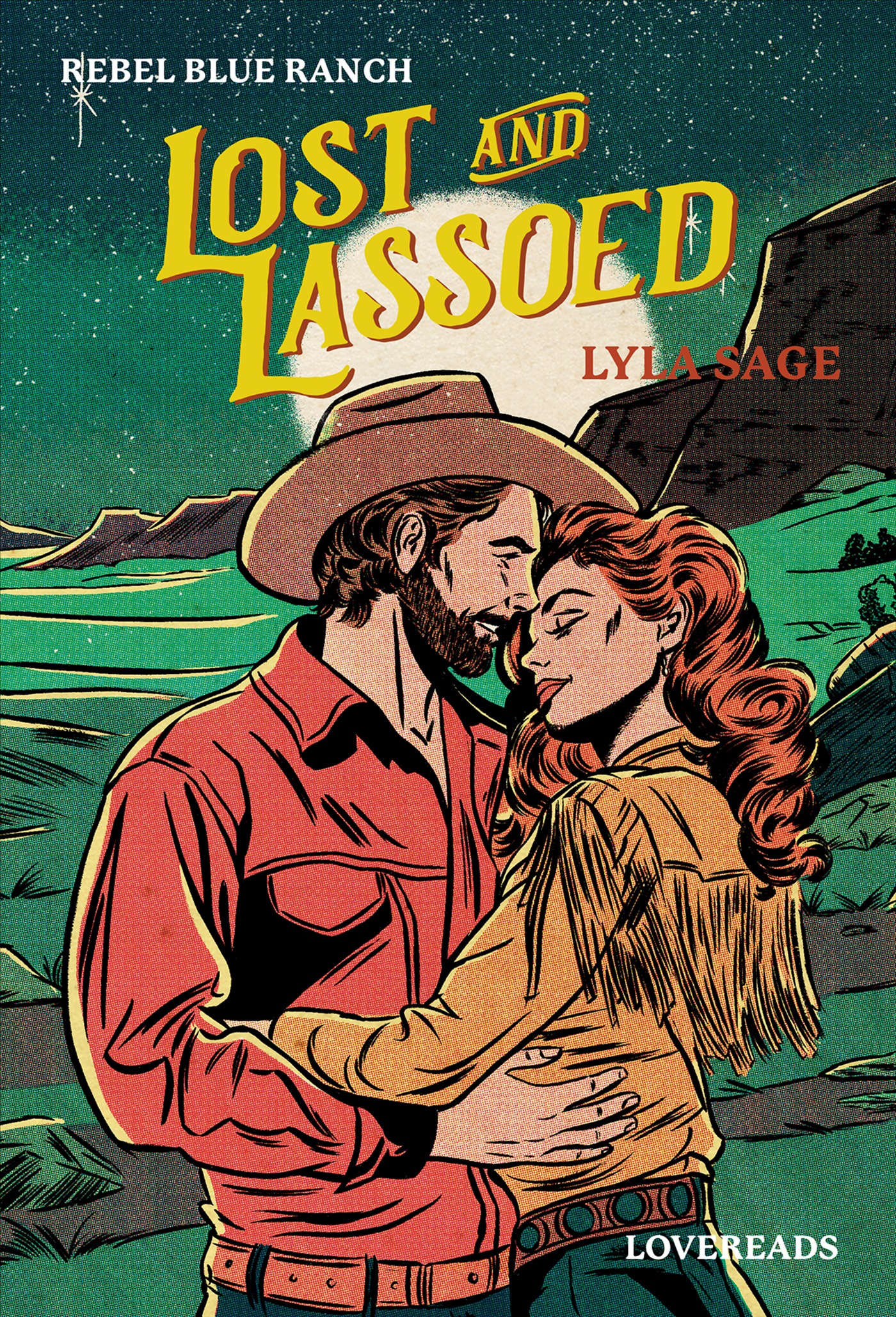 Omslag: Lost and Lassoed (svensk utgåva)