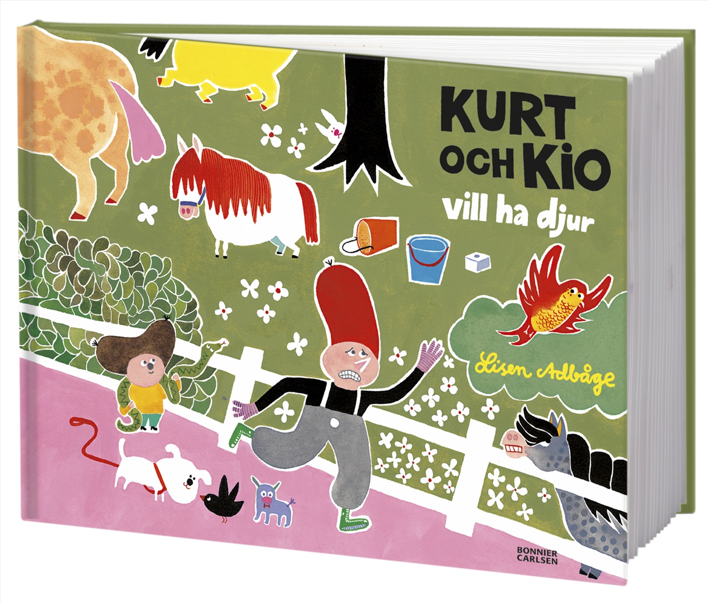 Omslag: Kurt och Kio vill ha djur