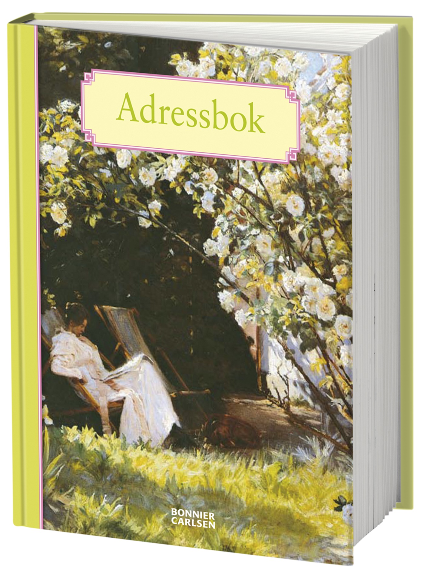 Omslag: Adressbok : med bilder av nordiska konstnärer