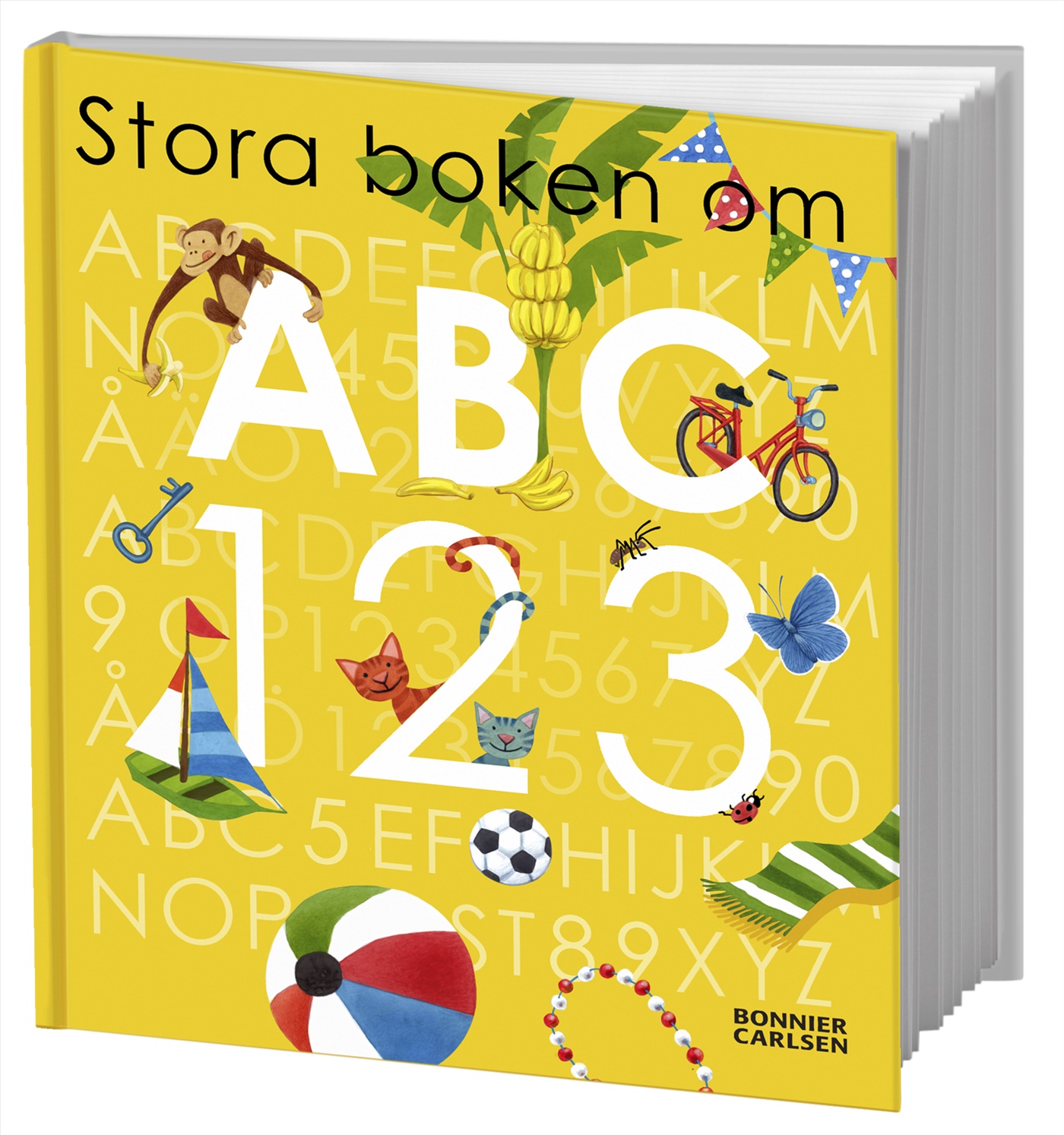 Omslag: Stora boken om ABC och 123