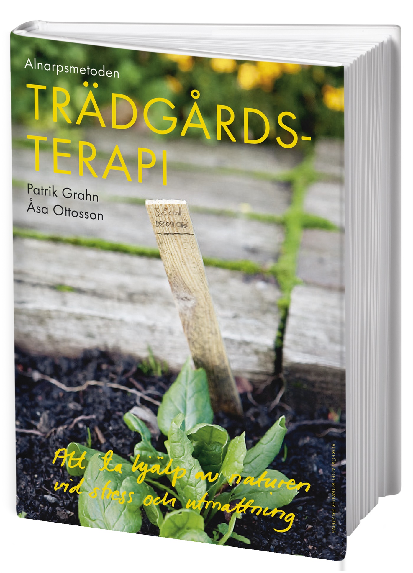 Omslag: Trädgårdsterapi