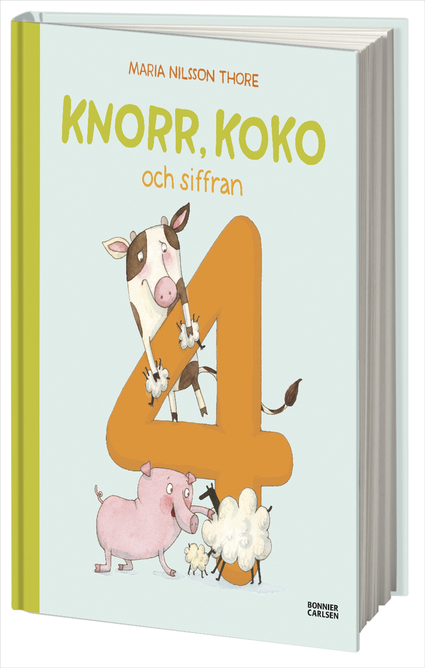 Omslag: Knorr, Koko och siffran 4