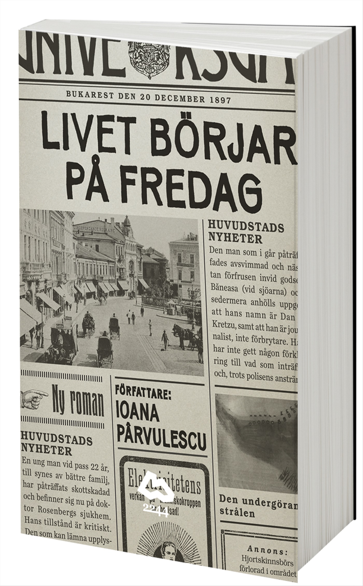 Omslag: Livet börjar på fredag