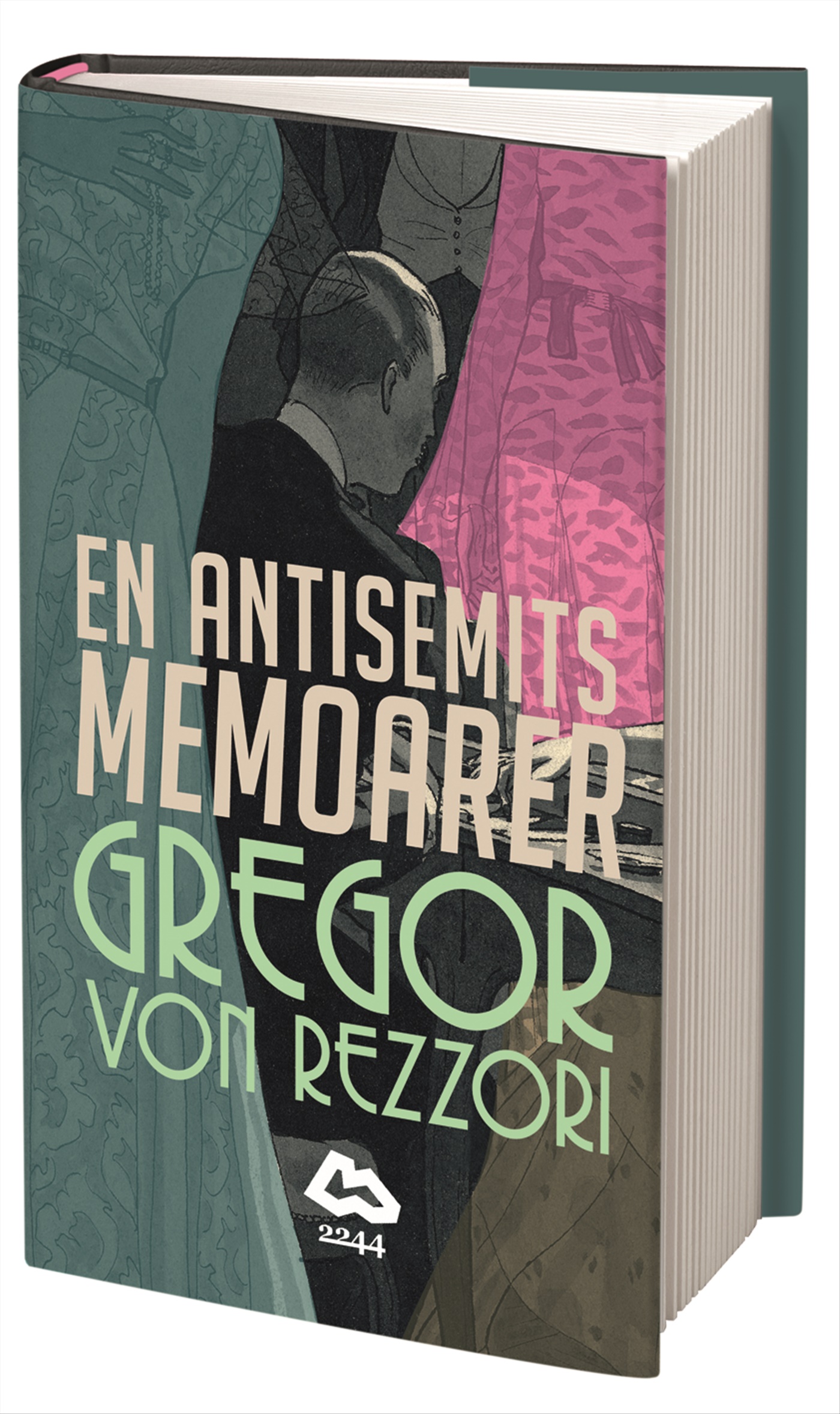 Omslag: En antisemits memoarer : en roman i fem berättelser